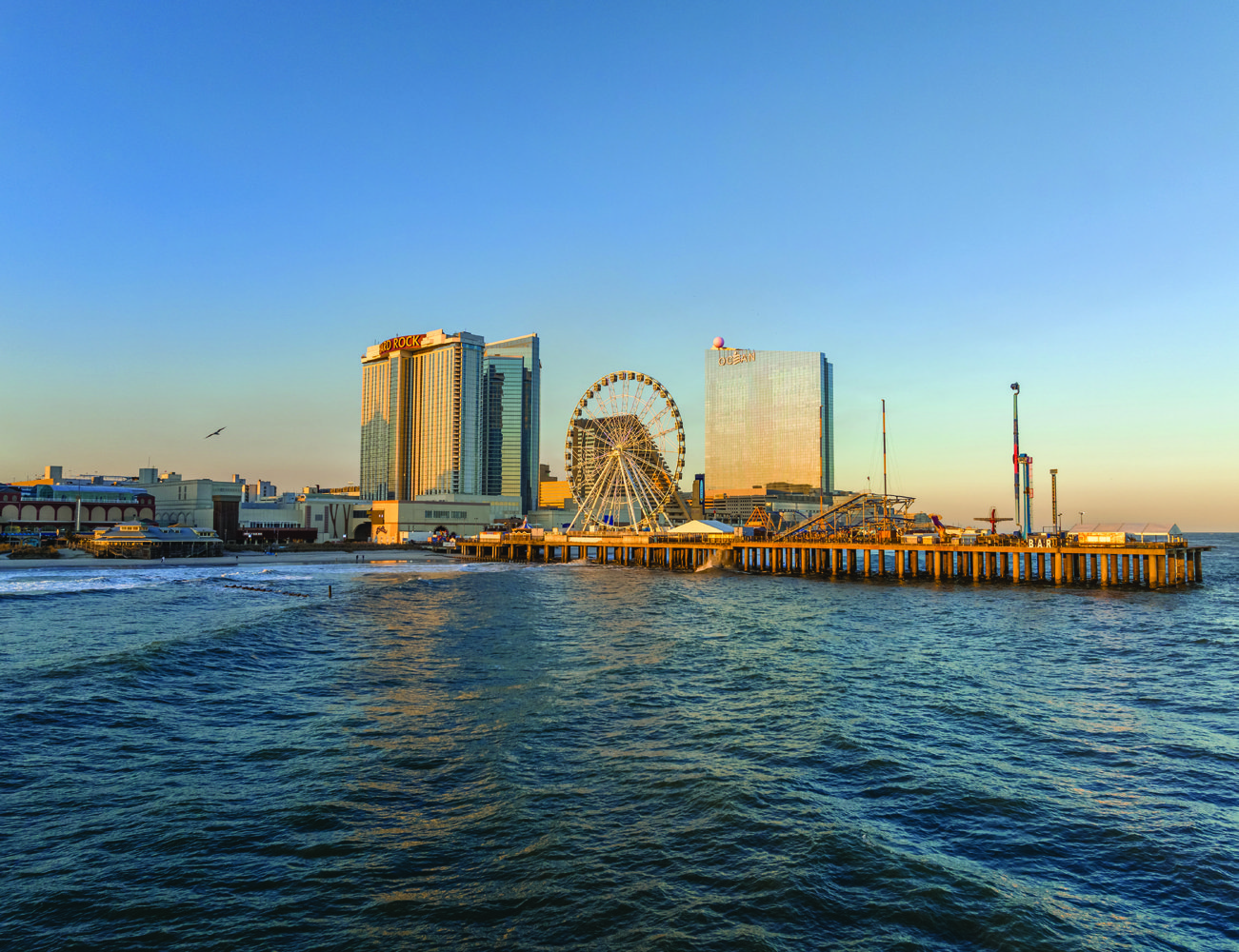 Steel Pier entrance